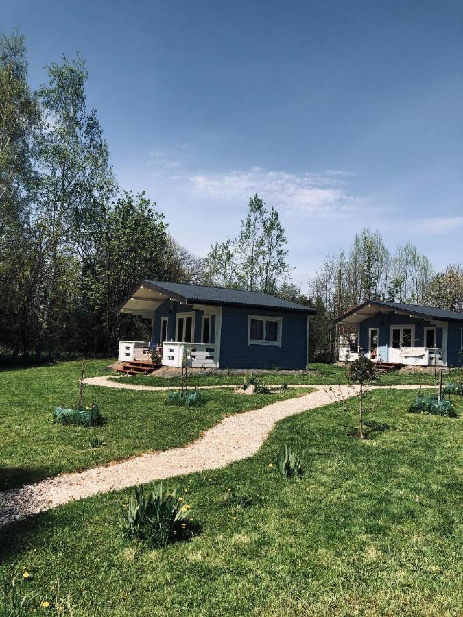 Domek Caloroczny Na Wylacznosc Niebieska Osada Nad Gorskim Potokiem Stary Waliszow Exterior photo