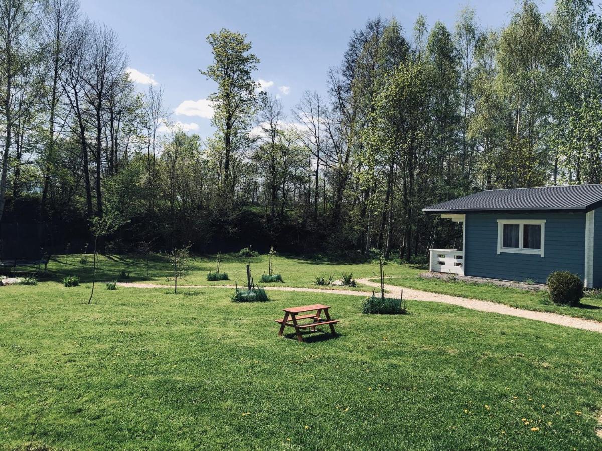Domek Caloroczny Na Wylacznosc Niebieska Osada Nad Gorskim Potokiem Stary Waliszow Exterior photo